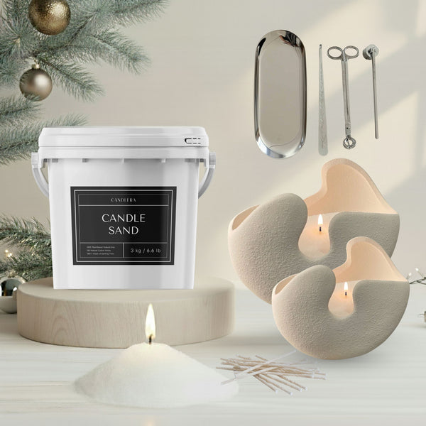 Beige Candle Care Bundle